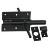 Bolt Door Bolt 100/16 Black Powder Coating on Both Sides