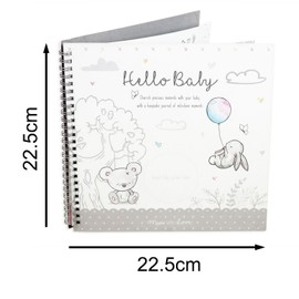 Baby Memory Journal Keepsake Book Milestone Photobook Gender Neutral Diary Gift New Born Baby Shower