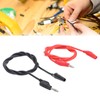 4mm Banana to Crocodile Clip Test Lead Stackable Soft Flexible