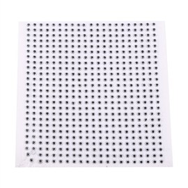 Fishing Lure Eyes, Fishing Lure 3D Eyes Fly Tying Crafts Jig 3D Fishing Eyes 500pcs Fishing Lure Eye Great Accessory for Make Fishing Bait,Fly Tying, Fishing Lures, Crafts (Silver, 4mm)