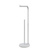SunnyPoint Toilet Tissue Paper Roll Holder Round Base Stand with
