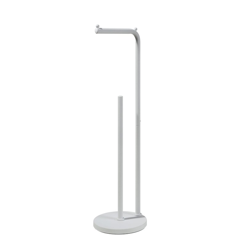 SunnyPoint Toilet Tissue Paper Roll Holder Round Base Stand with