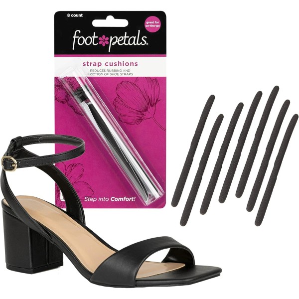 Foot Petals Womens Strap Cushion, Shoe Insert, Blister Preventer, Keeps