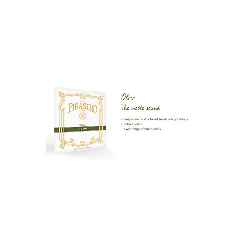PIRASTRO OLIV Olive Violin String Set (E Line Loop End)