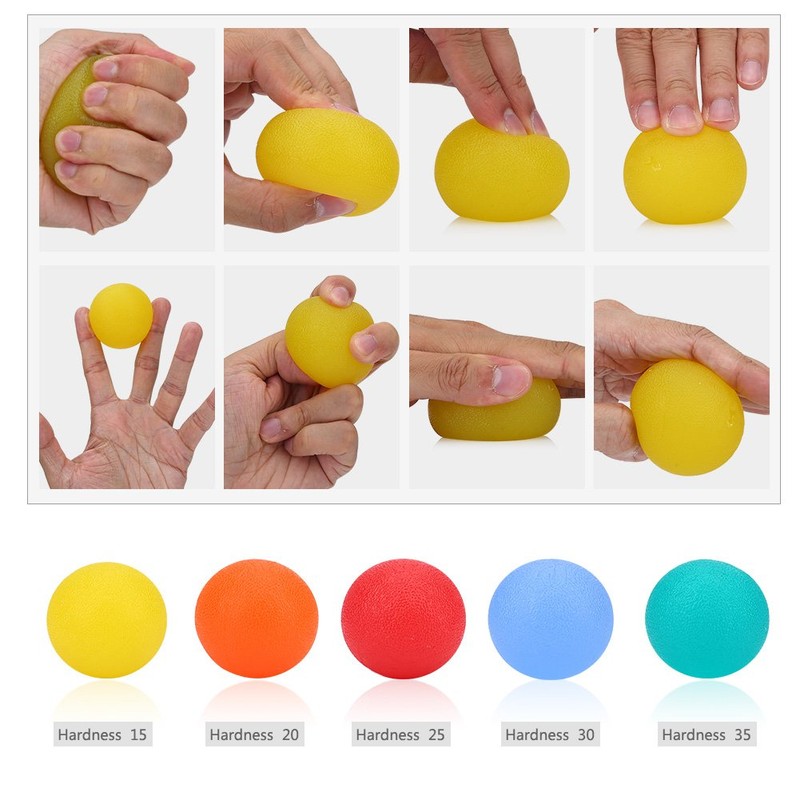 Stress Ball, Therapy Grip Ball Optimal Stress Relief Hand Grip