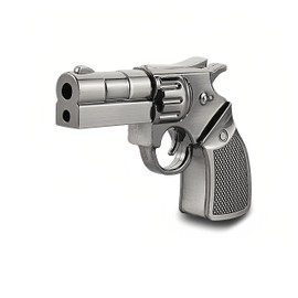 WooTeck 64GB Metal Revolver Gun USB 3.0 Flash Drive Livid
