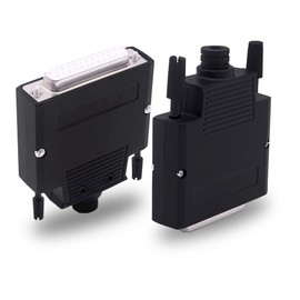 YARCHONN DB25 Solderless Connector Breakout Board RS232 D-SUB 25 Pin Serial Adapter Terminal Block with Case (Female)