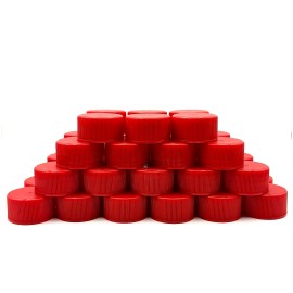 Aura Variety Products 576 Pieces Red Screw Caps w/ Foam Liner 24-414-490 for Woozy Bottles USA