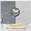 Safipotts Refrigerator Cover, Waterproof & Dustproof Cover for Protecting Upright