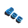 Hihaha 3 in 1 Blue Metal Non-Slip Brake Foot Rest