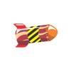 CafePress Space Rocket Vehicle Sticker Rectangle Bumper Sticker Car Decal