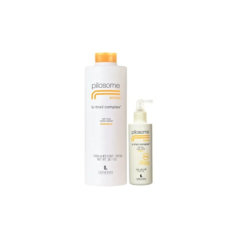 Kit Anticaída Lendan Pilosome Shampoo + Loción Resistencia