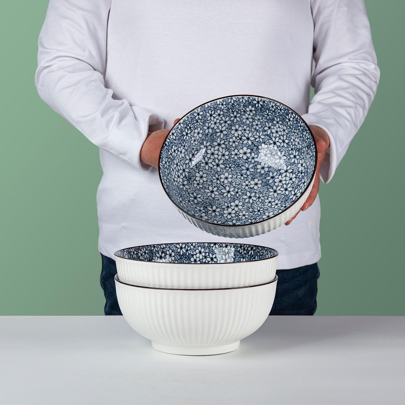 Dyware 60 oz Large Soup Bowl, Pho Bowls, 8 Inch
