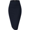 Hybrid & Company Women's Techno/Scuba Stretchy Office Pencil Skirt KSK43584X