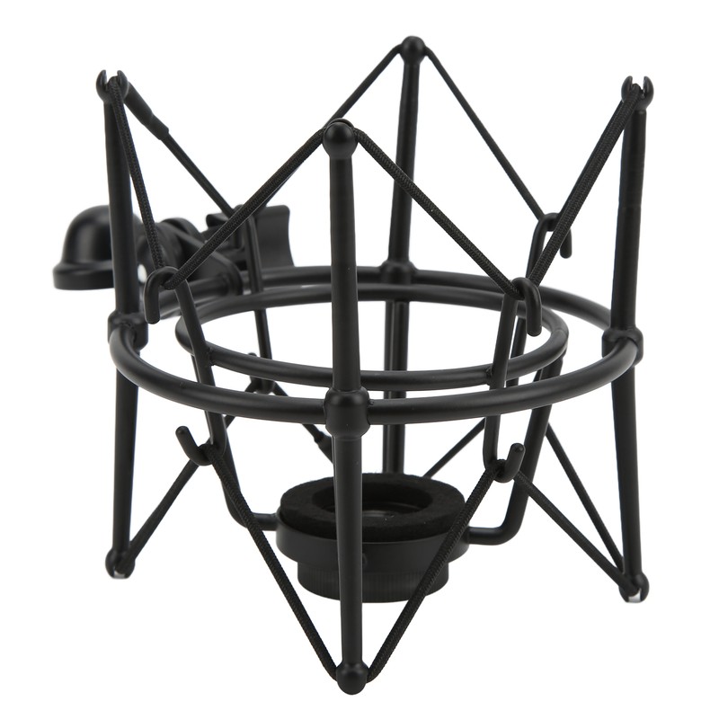 Microphone Shock Mount Clip Mic Anti Vibration Holder for Live