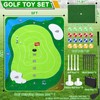 52HZ 6x5Ft Golf Chipping Game Mat, Battle Royale Golf Game