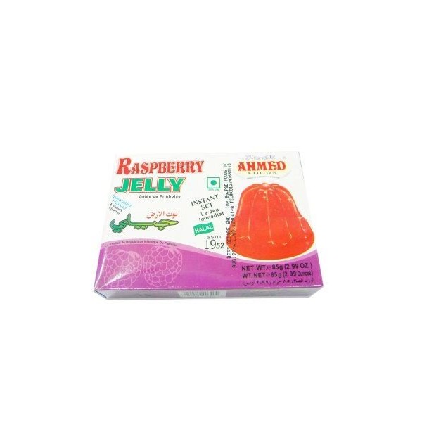 Ahmed Raspberry Jelly (Vegetarian) - 85g x 3