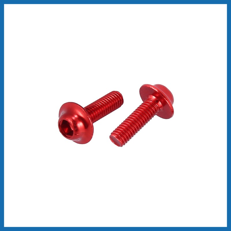 A ABSOPRO 10pcs M5 Motorcycle Windscreen Screw Fairing Windscreen Bolt