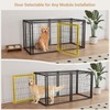 Yafylly Large Dog Crate, Dog Crates for Large Dogs, 48
