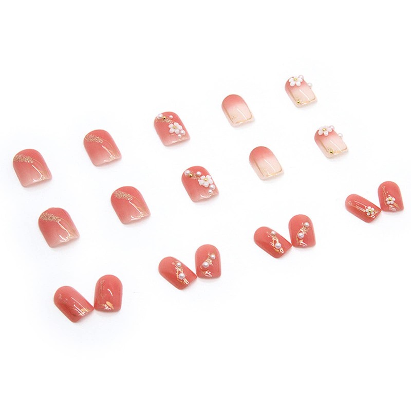 HAPVITAL 24 Pcs Nail Tip, Nail Tip, 3D Nail Tip,