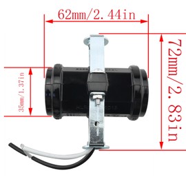 Double Bulb Socket CHENJIN 2-Light Medium Base E26 Phenolic Double Light Socket with Wire Leads, Twin Cluster Socket, Incandescent Lampholder