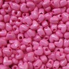 Heart Beads Hot Pink Pony Beads Pk/50 Large Hole Made