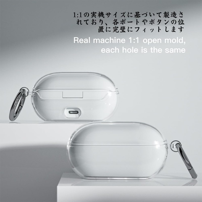 Case Cover for Beats solo buds Clear Transparent TPU Lightweight
