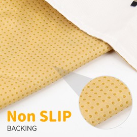 Play Mat Baby Crawling Mat Foldable High Chair Floor Mat 51 Inch Non-Slip Large Mat Floor Protection for High Chair Splat/High Chair Splash Mat for Children, Baby, Toddler Feeding