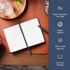 Beechmore Books Lined Notebook - A6, Blue, Pocket Size, Premium