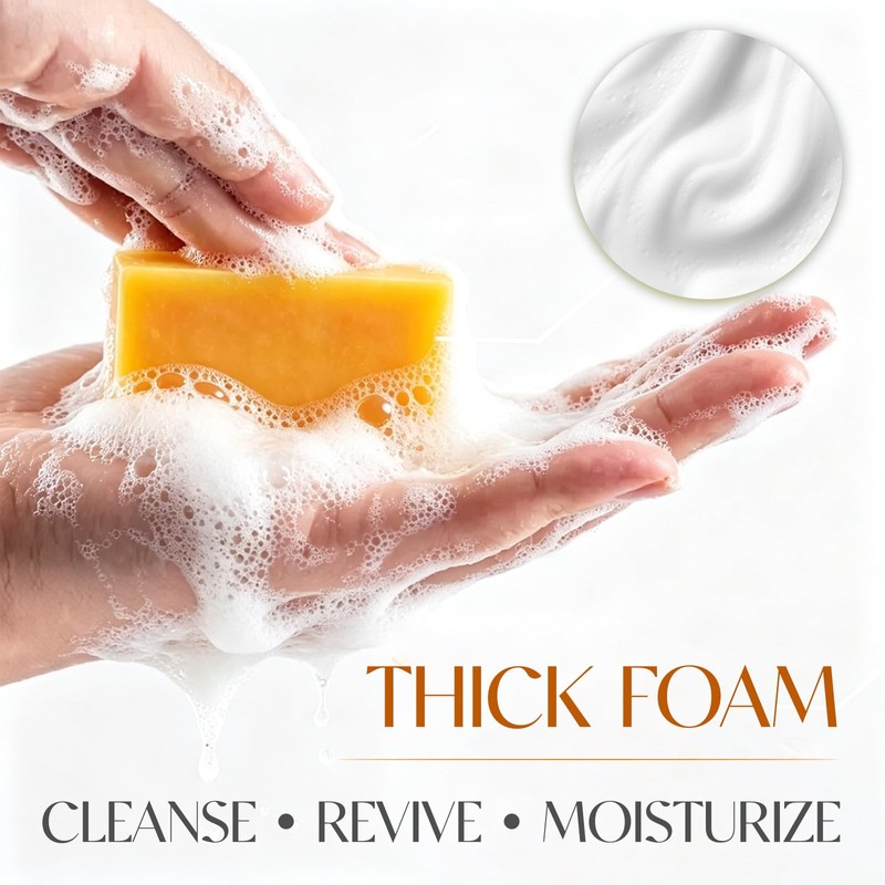 Persimmon Soap Bar – Gentle Daily Cleansing Bar for Men