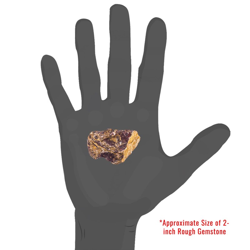 ASR Outdoor 1lb Marium Jasper Gemstone Paydirt Bag Gold Panning