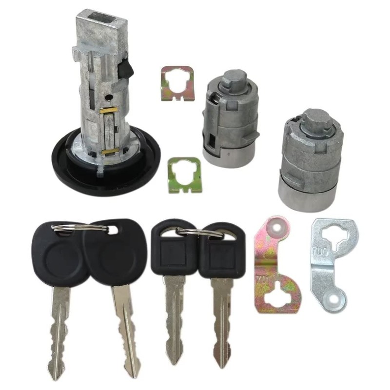707835, 924-725 Ignition Switch Lock Cylinder with Pair Front Door