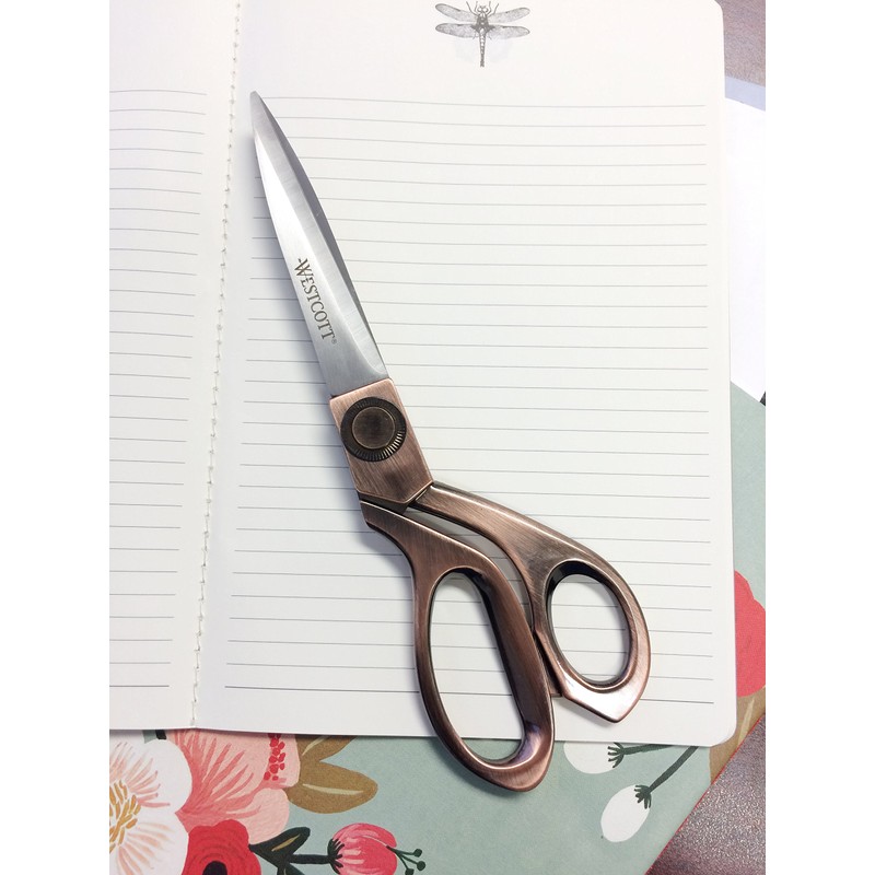 Westcott E-16459 00 Vintage Scissors, 9 cm Stainless Steel Blades,