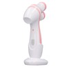 Electric Facial Cleansing Brush 3 Head Massage Facial Exfoliating Silicone