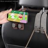 Car Headrest Hooks for Storage, Purses and Bags - Leather