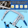 Glarks 5Pcs Universal Valve Spring Compressor with 3.5" to 9"