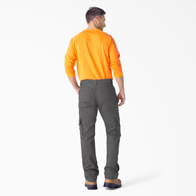 Dickies Men's Flex DuraTech Relaxed Fit Duck Cargo Pants Slate