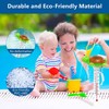 Floating Pool Thermometer, Large Display with String Easy to Read,