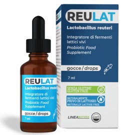 Probiotische Milchsäure für Kinder, Damen und Herren, laktosefrei, für Darm mit Lactobacillus Reuteri Reulat Tropfen Koliken Neugeborene 7ml Agips