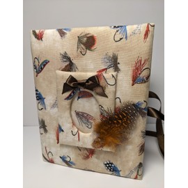 Fishing Photo Album- Holds 100 4x6 Photos - Handmade