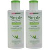 Simple Micellar Cleansing Water, 6.7 Ounce (2 Pack)