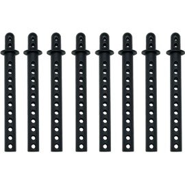 Nuofany 8 Packs 68 mm Plastic Body Post RC Car Shell Holder Mounts Compatible with 1/10 4WD Remote Control Car Off-Road Buggy Truck