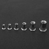 150Pcs M3-M10 Rivet Nut 304 Stainless Steel for Fastening Piece