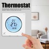 AC220V Floor Heating Linkage Temperature Controller Programmable Heating Ventilation Thermostat
