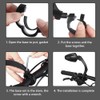 Bike Mirror Handlebar Mount Riding Rearview Mirror Adjustable Rotatable Safety
