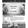 Yerba Santa Leaf Tea (25 tea bags, ZIN: 514884)