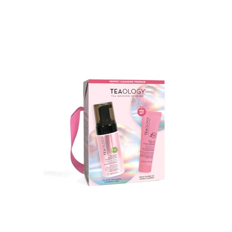 DOUBLE CLEANSING KIT - Tea Glow Foam + Peach Tea