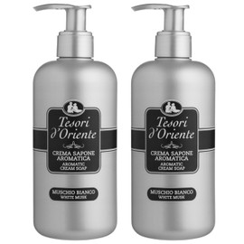 Tesori d'Oriente Muschio Bianco Liquid Soap White Musk 300 ml x2