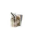 Pigeon Mountain Trading Company Mighty Bee Smoker Beekeeping, 3.5"x6.1", Silver