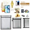 Upgraded Fireproof Waterproof Document Bag - 3 Pack Safe Money
